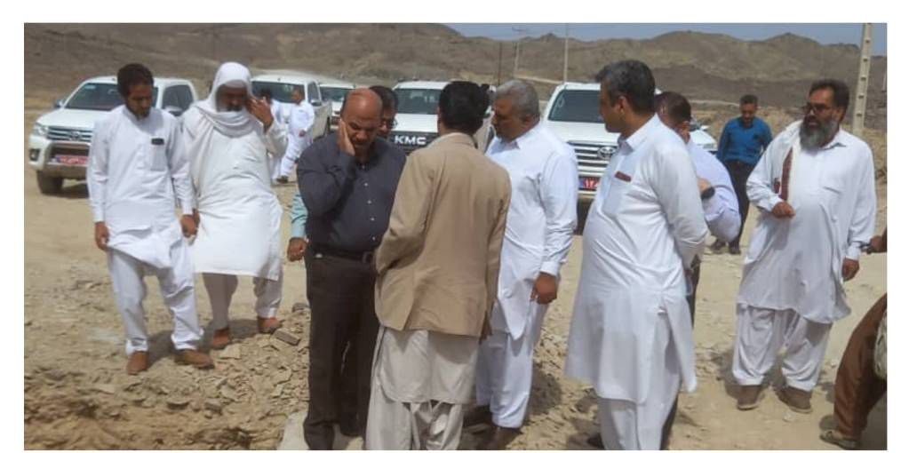 بازدید میدانی برای حل گره راه‌های روستایی