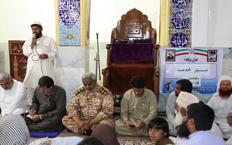 برگزاری میز خدمت در روستای چاه کرشانیان