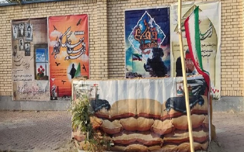 شهرستان سیب و سوران غرق در رنگوبوی دفاع مقدس شد