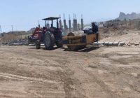 آماده‌سازی سایت ۱۰۷ هکتاری طرح نهضت مسکن سیب و سوران