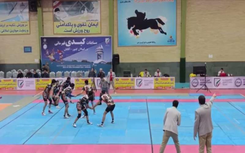 کسب مقام سوم تیم کبدی آقایانِ سیستانوبلوچستان