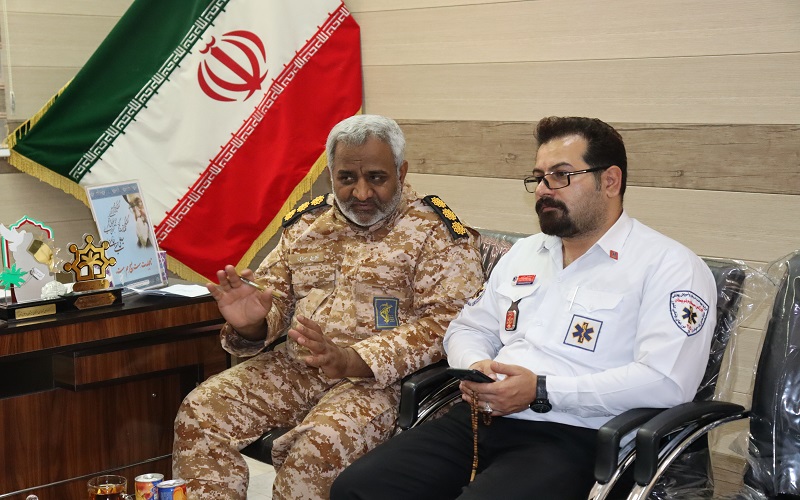 هم‌افزایی سپاه و اورژانس در سلامت